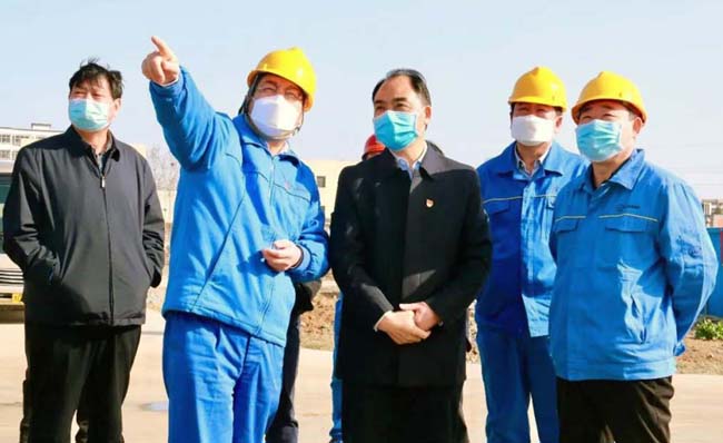 縣委書記宗國明調(diào)研萬基2×66萬千瓦熱電聯(lián)產(chǎn)機組項目推進(jìn)情況